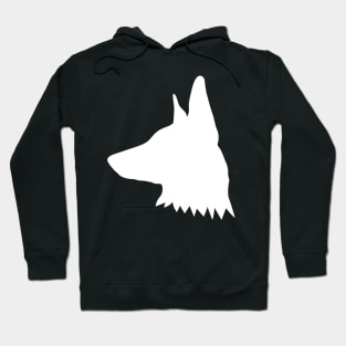 White German Shepherd Gifts Hoodie